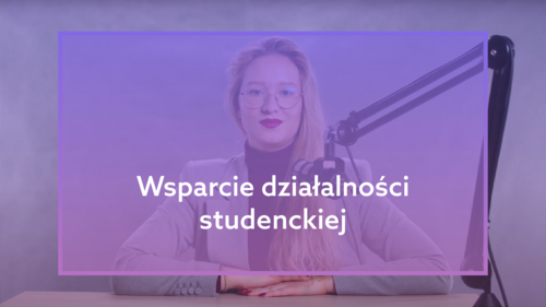 Wsparcie działalności studenckiej